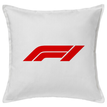 Formula 1, Sofa cushion White 50x50cm includes filling