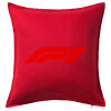 Sofa cushion RED 50x50cm includes filling