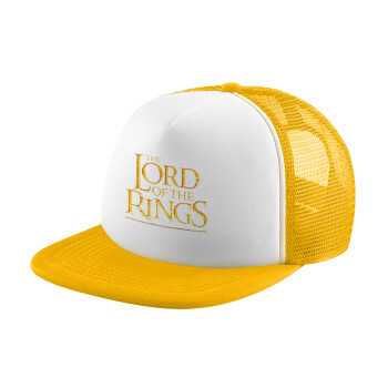 The Lord of the Rings, Καπέλο Ενηλίκων Soft Trucker με Δίχτυ Κίτρινο/White (POLYESTER, ΕΝΗΛΙΚΩΝ, UNISEX, ONE SIZE)