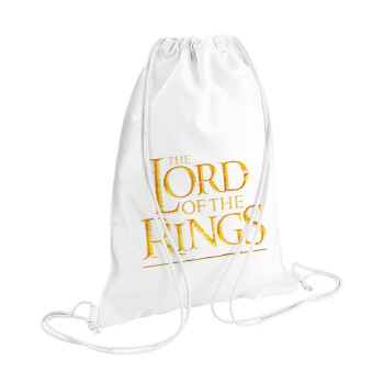 The Lord of the Rings, Backpack pouch GYMBAG white (28x40cm)