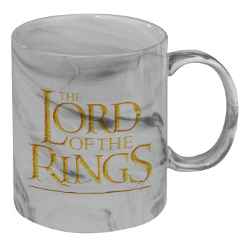 The Lord of the Rings, Mug ceramic marble style, 330ml