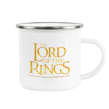 The Lord of the Rings, Metallic enamel cup white 360ml