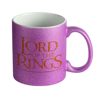 The Lord of the Rings, Κούπα Μωβ Glitter που γυαλίζει, κεραμική, 330ml