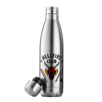 Hellfire CLub, Stranger Things, Inox (Stainless steel) double-walled metal mug, 500ml