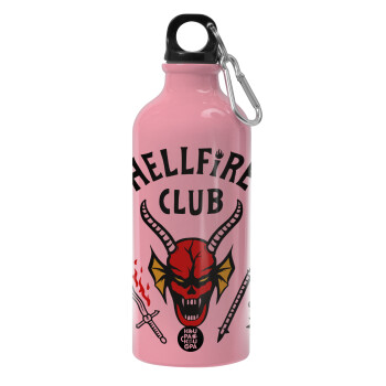 Hellfire CLub, Stranger Things, Water bottle 600ml