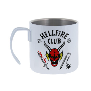 Hellfire CLub, Stranger Things, Mug Stainless steel double wall 400ml