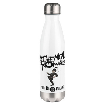 My Chemical Romance Black Parade, Metal mug thermos White (Stainless steel), double wall, 500ml