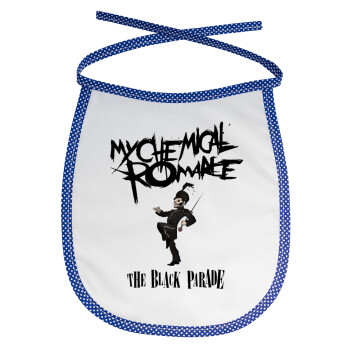 My Chemical Romance Black Parade, Σαλιάρα μωρού αλέκιαστη με κορδόνι Μπλε