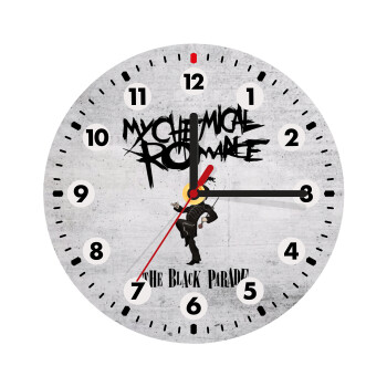 My Chemical Romance Black Parade, Wooden wall clock (20cm)
