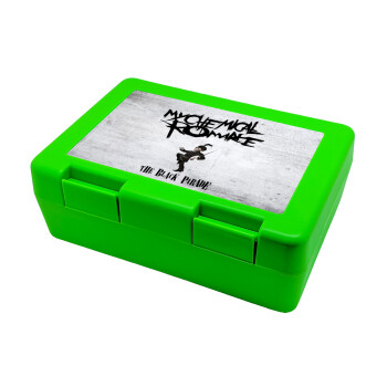 My Chemical Romance Black Parade, Children's cookie container GREEN 185x128x65mm (BPA free plastic)
