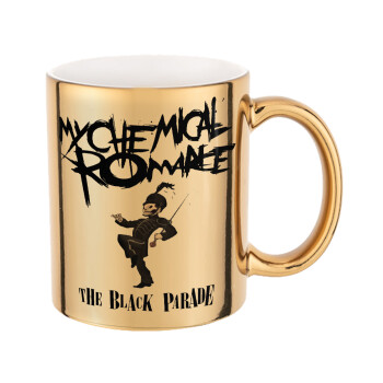 My Chemical Romance Black Parade, Κούπα κεραμική, χρυσή καθρέπτης, 330ml