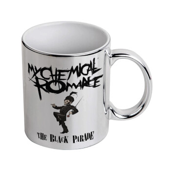 My Chemical Romance Black Parade, Mug ceramic, silver mirror, 330ml