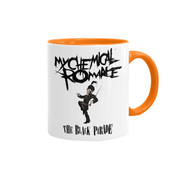 My Chemical Romance Black Parade, Κούπα χρωματιστή πορτοκαλί, κεραμική, 330ml
