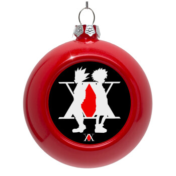 hunter x hunter, Red Christmas tree ornament bauble 8cm