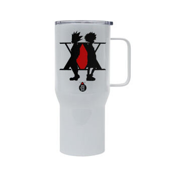 hunter x hunter, Tumbler με καπάκι, διπλού τοιχώματος (θερμό) 750L