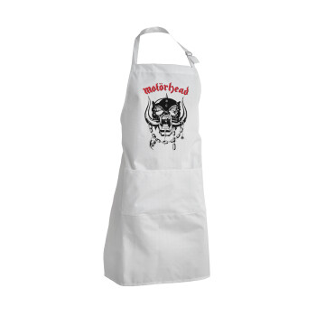 motorhead, Adult Chef Apron (with sliders and 2 pockets)