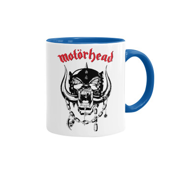 motorhead, Mug colored blue, ceramic, 330ml