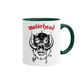 motorhead, Mug colored green, ceramic, 330ml