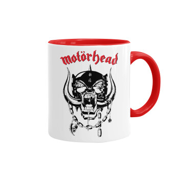 motorhead, Mug colored red, ceramic, 330ml