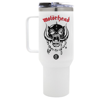 motorhead, Mega Stainless steel Tumbler with lid, double wall 1,2L