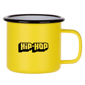 hiphop, Κούπα Μεταλλική εμαγιέ ΜΑΤ Κίτρινη 360ml