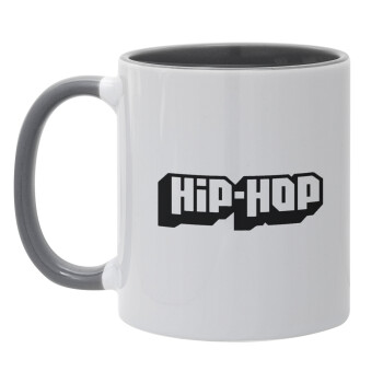 hiphop, Mug colored grey, ceramic, 330ml