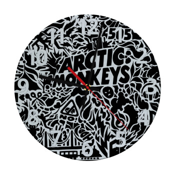 Arctic Monkeys, Ρολόι τοίχου γυάλινο (30cm)