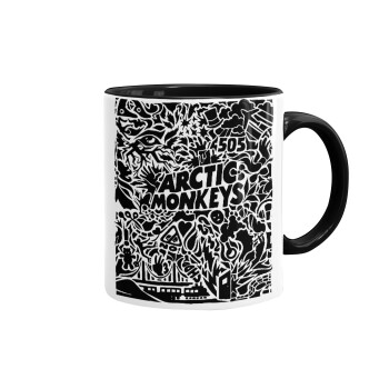 Arctic Monkeys, Mug colored black, ceramic, 330ml