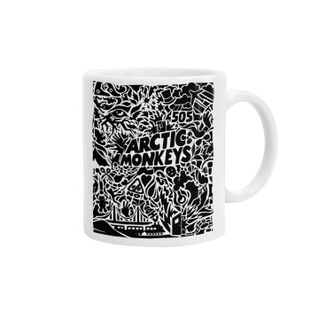 Arctic Monkeys, Ceramic coffee mug, 330ml (1pcs)
