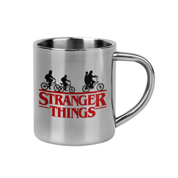 Stranger Things red, Mug Stainless steel double wall 300ml