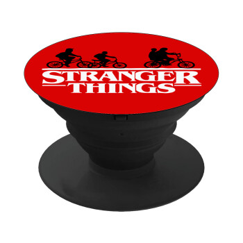 Stranger Things red, Phone Holders Stand  Black Hand-held Mobile Phone Holder