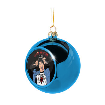 Eddie Munson, Χριστουγεννιάτικη μπάλα δένδρου Μπλε 8cm