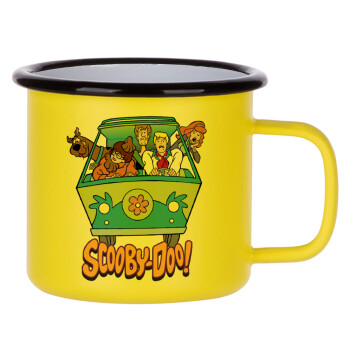 Scooby Doo car, Metallic enamel MATT Yellow cup 360ml