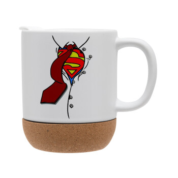 SuperDad, Ceramic coffee mug Cork (MAT), 330ml (1pcs)