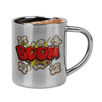 BOOM!!!, Double-wall metal cup for espresso (220ml)