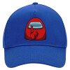 Ultimate Adult Hat BLUE, (100% COTTON DRILL, ADULT, UNISEX, ONE SIZE)