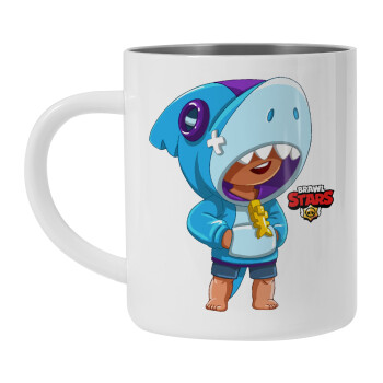 Brawl Stars Leon Shark, Κούπα Ανοξείδωτη διπλού τοιχώματος 450ml