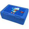 Children's cookie container BLUE 185x128x65mm (BPA free plastic)