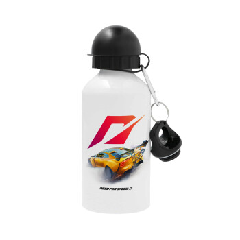 Need For Speed, Metal water bottle, White, aluminum 500ml