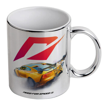 Need For Speed, Mug ceramic, silver mirror, 330ml