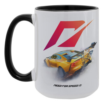 Need For Speed, Κούπα Mega 15oz, κεραμική Μαύρη, 450ml