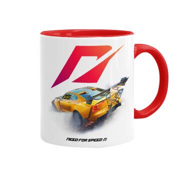 Need For Speed, Mug colored red, ceramic, 330ml