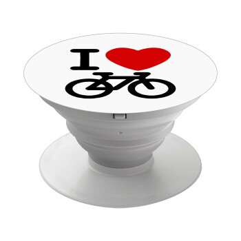 I love Bike, Phone Holders Stand  Λευκό Βάση Στήριξης Κινητού στο Χέρι