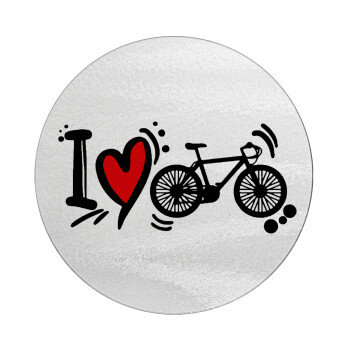 I love my bike, Επιφάνεια κοπής γυάλινη στρογγυλή (30cm)