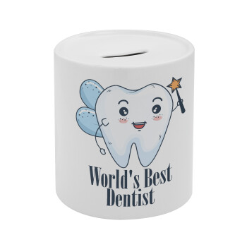 World's Best Dentist, Κουμπαράς πορσελάνης με τάπα