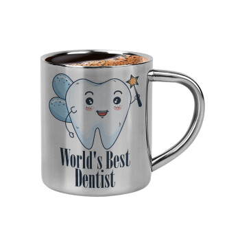 World's Best Dentist, Κουπάκι μεταλλικό διπλού τοιχώματος για espresso (220ml)