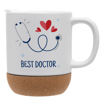 Best Doctor, Ceramic coffee mug Cork (MAT), 330ml (1pcs)