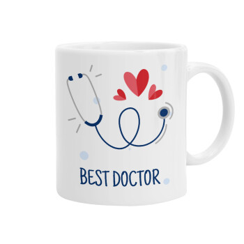 Best Doctor, Ceramic coffee mug, 330ml (1pcs)