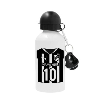 ΟΦΗ εμφάνιση, Metal water bottle, White, aluminum 500ml