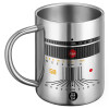 BIG Mug Stainless steel double wall (450ml)